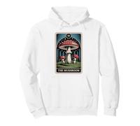 Tarot Card The Mushroom Amanita Muscaria Fly Agaric Mushroom Pullover Hoodie