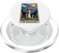 Tarot Card The Mycologist Cottagecore Mushroom Lover PopSockets PopGrip for MagSafe