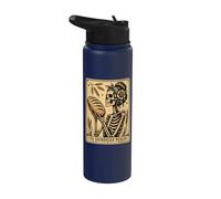 Tarot Card The Sourdough Dealer Sourdough Bread Baker Stainless Steel Insulated Water Bottle