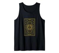 Tarot Card The Sun Psychic Reader Occult Metaphysical Tank Top