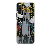 Tarot Card The Tower Case Cover For Sony Xperia 10 III