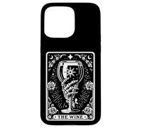 Tarot Card The Wine Skeleton Wine Glass The Wine Tarot Cards Case for iPhone 15 Pro Max