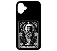 Tarot Card The Wine Skeleton Wine Glass The Wine Tarot Cards Case for iPhone 16 Plus