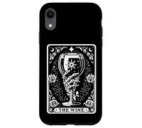 Tarot Card The Wine Skeleton Wine Glass The Wine Tarot Cards Case for iPhone XR