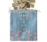 Tarot Card Velvet Bag | Drawstring Tarot Bag Tarot Card Holder Bag | Multi-Functional Dice Jewelry Pouch Storage Bucket Bag for Oracle Deck, Playing Cards, Tarot Cards