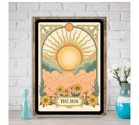 Tarot Card Wall art the sun Canvas Print various sizes -1- Piece Art Deco Home Decor (40 * 60)