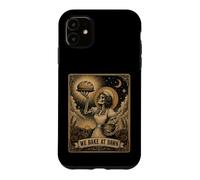 Tarot Card We Bake At Dawn Skeleton Sourdough Bread Baker Case for iPhone 11