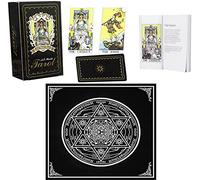 Tarot Card with Guide Book and Special Tarot Tablecloth Rider Tarot Cards Set for Beginners and Professional Players