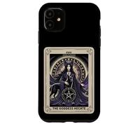 Tarot Card XVIII The Moon Goddess Hecate Pentacle Case for iPhone 11