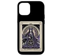 Tarot Card XVIII The Moon Goddess Hecate Pentacle Case for iPhone 12/12 Pro