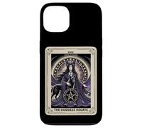 Tarot Card XVIII The Moon Goddess Hecate Pentacle Case for iPhone 13