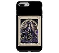 Tarot Card XVIII The Moon Goddess Hecate Pentacle Case for iPhone 7 Plus/8 Plus