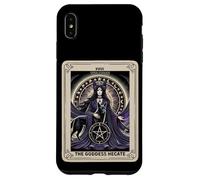 Tarot Card XVIII The Moon Goddess Hecate Pentacle Case for iPhone XS Max
