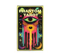 Tarot Cards - 78 English Oracle Deck for Fortune and Insight, Illustrated Board Guidebook, Divination Tool with Entertainment Value, Party Game for Family Night, Gathering, Adults