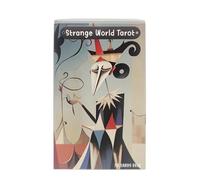 Tarot Cards - 78 Oracle Tarof Deck for Fortune Telling and Divination, Guidebook Included with Easy Interpretation, Board Game for Entertainment, Parties, Spiritual Practice, 4.13x2.4 Inches