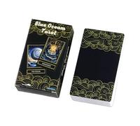 Tarot Cards - 78 Piece Oracle Deck, Divinatory Guidance Set, Beginner Friendly Illustrated, Includes Quick Start Booklet, Spiritual Seekers Meditation, Portable Adults Teens Small