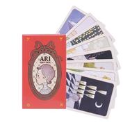 Tarot Cards - 78 Pieces Oracle Cards for Adults and Play, Illustrated Symbol Guide with Intuition Support, Fortune Telling Tool for Party, Entertainment, Spiritual, 4.13x2.48 inches