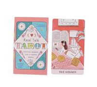 Tarot Cards - 78 Pieces Tarot Deck for Party and Travel, Beginner Board Game with Full-English Print Feature Fortune Tool Symbol Guide, Divination Tools for Adults, Family, Gathering
