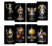 Tarot Cards, 78 Tarot Deck with Gold Edges, OriginalLost Soul Tarot Cards for Beginners and Experts with Guide Book and Gift Bag, Fortune Telling Game, Divination Tools for All Skill Levels.