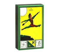 Tarot Cards - 78Pcs English Version Board Game for Wiccan Supplies, Portable Clear Printed Tarot with Reliable, Magick Oracle Deck for Divination, Entertainment, Party, Learning