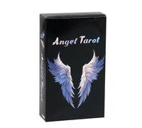 Tarot Cards Adults, Fate Divination English, Oracle Aid with Easy Use, Spiritual Care Accessory with Strong Function, Handy Aid for Fortune-Telling Board Game Party Entertainment Family Night Playing