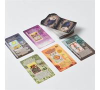 Tarot Cards and Book for Beginners Set, Beginner Tarot, Learning Tarot, Tarot Cards for Beginners with Meanings on Them, Keywords, Chakra, Planet, Zodiac, Element, Yes or No