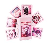 Tarot Cards - Beginners Love Rune Fortune Telling Game | 24 Sheet Tarot Oracle Deck Easy Guide Insightful Reading Cards for Kids, Adults, Women, Home or Personal Growth, 10.3x6cm