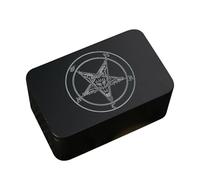 Tarot Cards Box, Iron Tarot Card Deck Holder Card Storage Box Portable Tarot Card Holder Box For Tarot Cards And Playing Cards