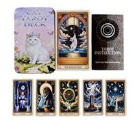 Tarot Cards Cat Illustrations Interactive Paper Desk Toy