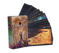 Tarot Cards - Collectible Divination Deck, 78 Piece Fate Game with Artistic Oracle Imagery, Traditional Mystical Tool, Spiritual Insight Set, Entertainment Board Game for Family Party and Vacation