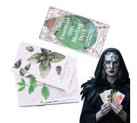 Tarot Cards Deck - 52 Pieces Tarot Cards For Fortune Telling | Essentiial Oil Healing Oracle Card | Spiritual Book For Reading Affirmation Astrology Daily Fortune Telling