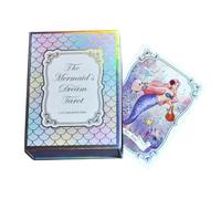 Tarot Cards Deck - 78 Card Oracle Deck | Divination Cards for Beginners | Interesting Portable Entertainment Tool, Board Game for Adults Women Men, Travel Leisure Reading, Home Spiritual Guidance