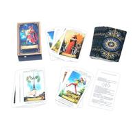 Tarot Cards Deck | 78 Sheets Board Game Divination Tool | Tarot Fortune Telling Game | for Adults Family Parties Spiritual Exploration Enjoyment