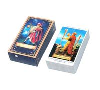 Tarot Cards Deck, 78 Sheets Design, Board Game Set, Fate Divination Tools, Tarot Reading Kit, Spiritual Card Game, For Adults Family Parties Spiritual Exploration Enjoyment
