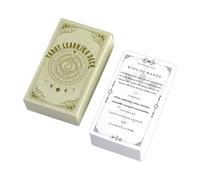 Tarot Cards Deck - 78 Sheets Divination Card Set, Spiritual Fate Reading Board with Exquisite Design for Spiritual and Shadow Work, Perfect for Beginner and Premium Material, 7.5x2.5cm