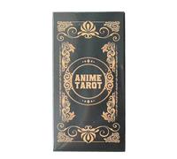 Tarot Cards Deck - Anime-Inspired Fortune Reader, Mystic Card Set for Beginners, 78-Sheet Divination Pack with Party Fun, Spiritual Guidance Tool, Collector’s Edition for Gatherings and Camping