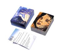 Tarot Cards Deck, Divination Tools, Fortune Telling Card Set, Game Play Design with Fate Reading Guidance, Spiritual Entertainment Accessory for Adults Kids Family Parties Exploration Enjoyment