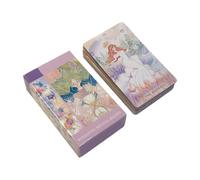 Tarot Cards Deck, Fortune Telling Toy, Beginner Pack with 80 Sheets, Handy Aid for Self Reflection, Mystic Accessory, Reliable Tarot Set for Spiritual Guidance Astrology Women Men Elderly Daily