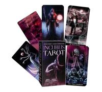 Tarot Cards Deck - Horror Character Artwork Set 78 Card | Collectible Game Pack | Dark Fantasy Reading Cards, Tabletop Board Entertainment, Themed Fortune Play System Of Social Fun For Youth Fami