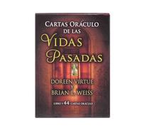 Tarot Cards - Deck Past Life Oracle Set, Clear Printed Illustrations Cardstock | Insightful Fortune Telling Divination Tool, Mystical Guidance Spiritual Reading Game for Edition Gathering