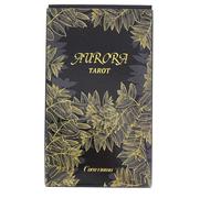 Tarot Cards, Deck Set, Board Games, 78 Polar Lights Fortune Telling, Family Game with Fate Divination Tools, Includes Meanings for Beginners and Spiritual Guidance Entertainment, 4.13x2.48 inches
