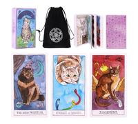 Tarot Cards Deck with Card Storage bag 78 Classic Original Tarot Deck for Fortune Telling Ideal for Beginners to Experts