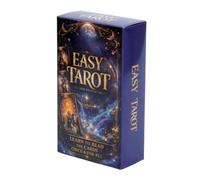Tarot Cards Easy, With Fun Party Board Game, 78pcs Deck, Beginner-Friendly Playing Cards, Social Gathering Favor, Family Entertainment Set, For Adults, Friends, Women, Men, Home