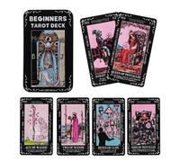 Tarot Cards English Version Interactive Tabletop Toy with Tin Box Accents