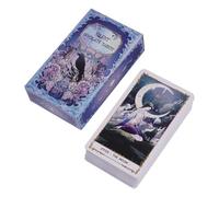 Tarot Cards, Family Night Tarot Card Game, 4.21x2.36 inches Easy to Learn Interactive Oracle Deck for Teens, Youth, Women, Men, Son, Daughter, Wife, Husban Fun Entertainment Tool Home or Gatherings