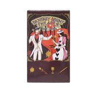 Tarot Cards, Fantasy Theater Deck, 78 Card Divination Set, 4.05 Inches with Printed Meanings, Mystical Illustration Design, for Beginners Experts, Family Game, Fortune Telling Use