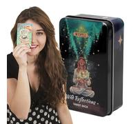 Tarot Cards For Adults, Entertainment Tarot Deck, Fate Divination Cards, Wild Reflections Tarot, Fortune-Telling Tarot Deck, Tarot Card Deck For Entertainment, Divination Tarot Deck, Fate Prediction C