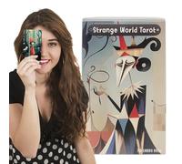Tarot Cards for Beginners, 78 Fate Divination Deck, Fortune-Telling Party Tarot Game for Adults, Entertainment Card Set