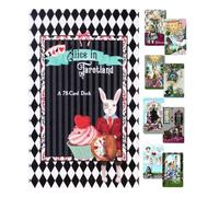 Tarot Cards for Beginners - 78 Oracle Cards for Table and On the Way, Divination Deck, Oracle Cards for Adults, Women, Home, Travel Entertainment