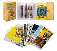 Tarot Cards for Beginners - Classic Tarot Deck with Meanings on Them Yes or No Astrology Planets and Chakras